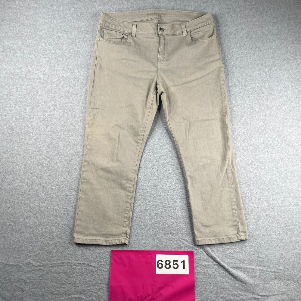 Michael Kors Gray Denim Jeans Womens Size 10 Skinny Casual